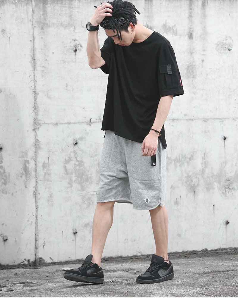 Adventure-Ready Pocket Tech Tee -  pocket tee - Pocket Tech Tee with Bold Cyberpunk Design - View 6