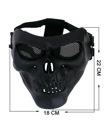Adventure-Ready Skull Mask -  adjustable techwear mask - Adventure-Ready Skull Mask for Outdoor Enthusiasts - View 10