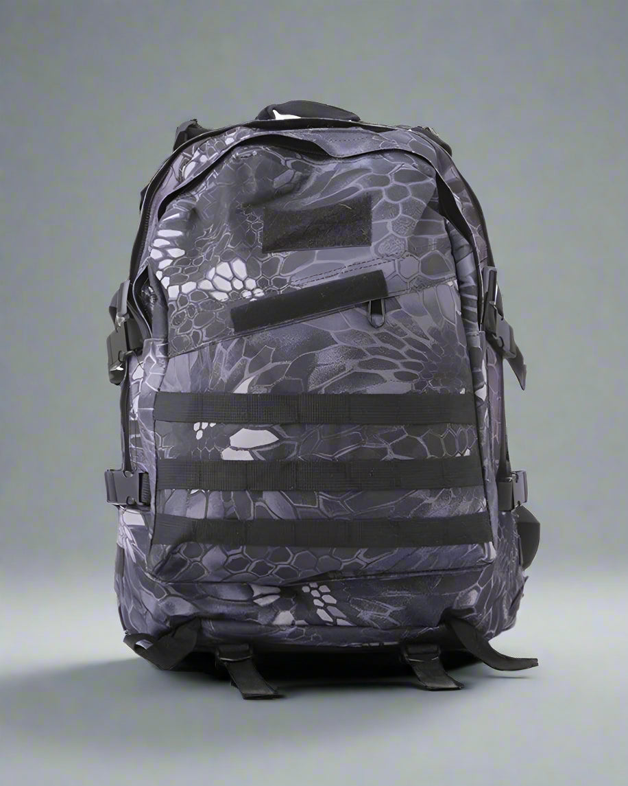 Adventure-Ready Tactical Backpack -  black camo - Adventure-Ready Tactical Backpack for Daily Use - View 4