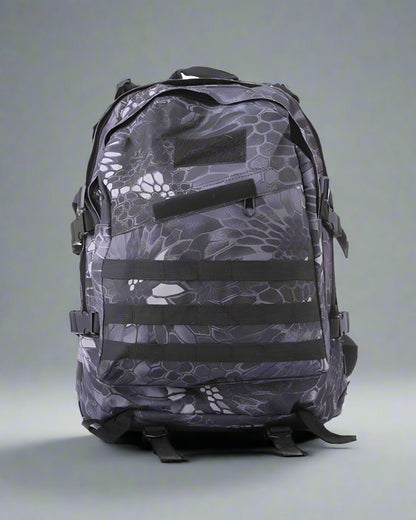 Adventure-Ready Tactical Backpack -  black camo - Adventure-Ready Tactical Backpack for Daily Use - View 4