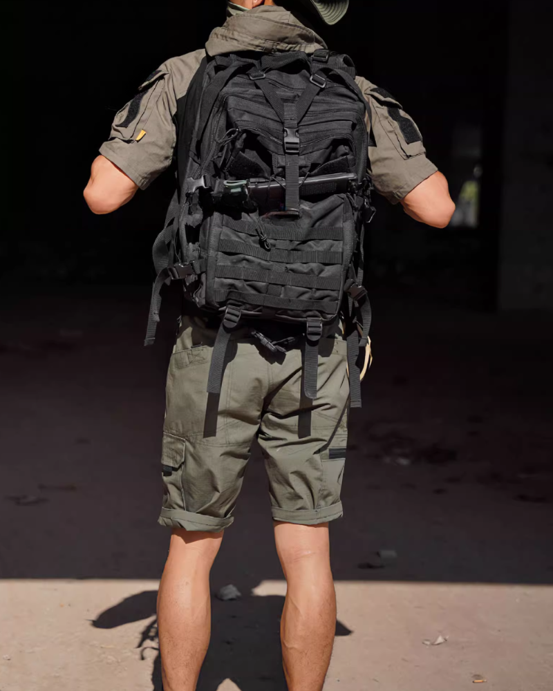 Adventure-Ready Tactical Cargo Shorts -  casual shorts - Adventure-Ready Tactical Cargo Shorts for Outdoor Use - View 10