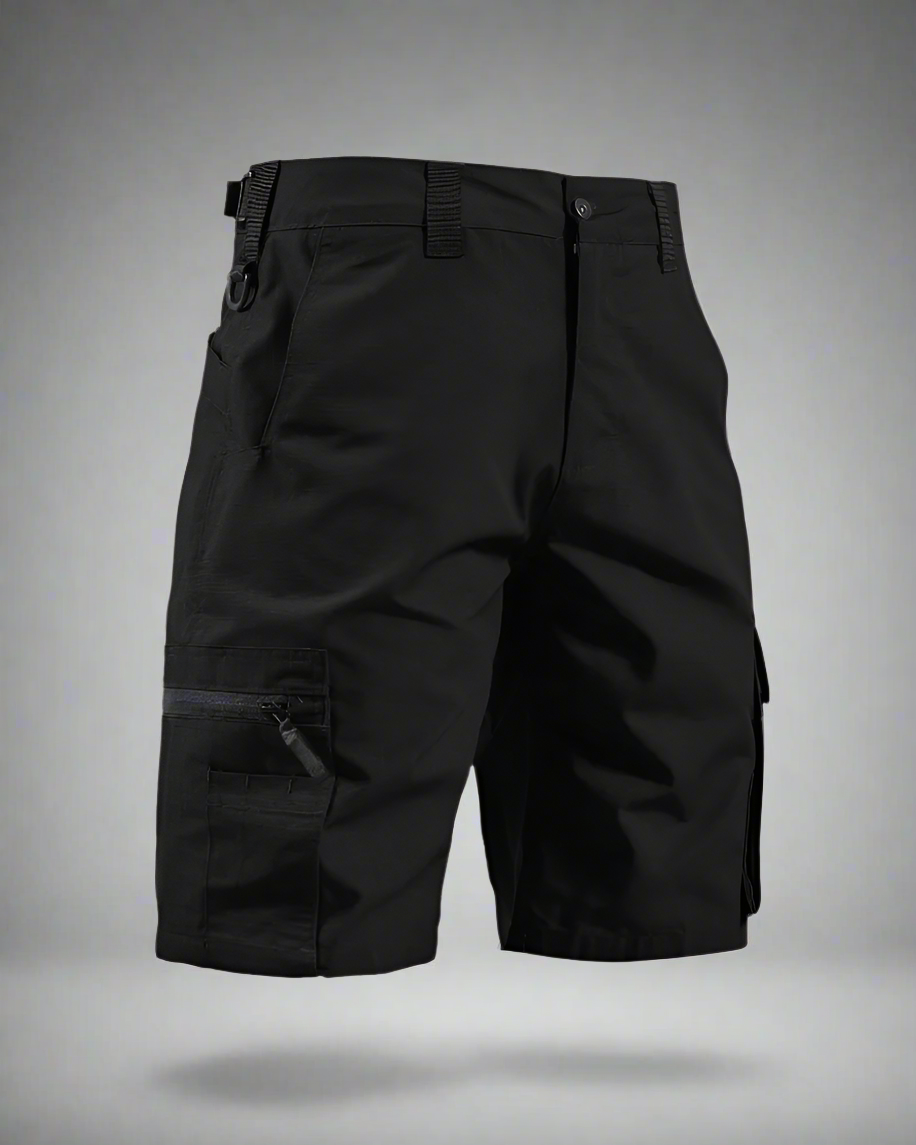 Adventure-Ready Tactical Cargo Shorts - techwear shorts - Adventure-Ready Tactical Cargo Shorts for Outdoor Use - View 2