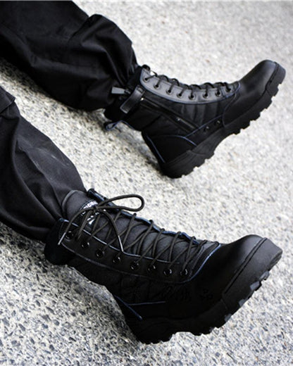 Adventure-Ready Tactical Hiking Boots - urban tactical footwear - Versatile Tactical Hiking Boots for Adventure Enthusiasts - View 2