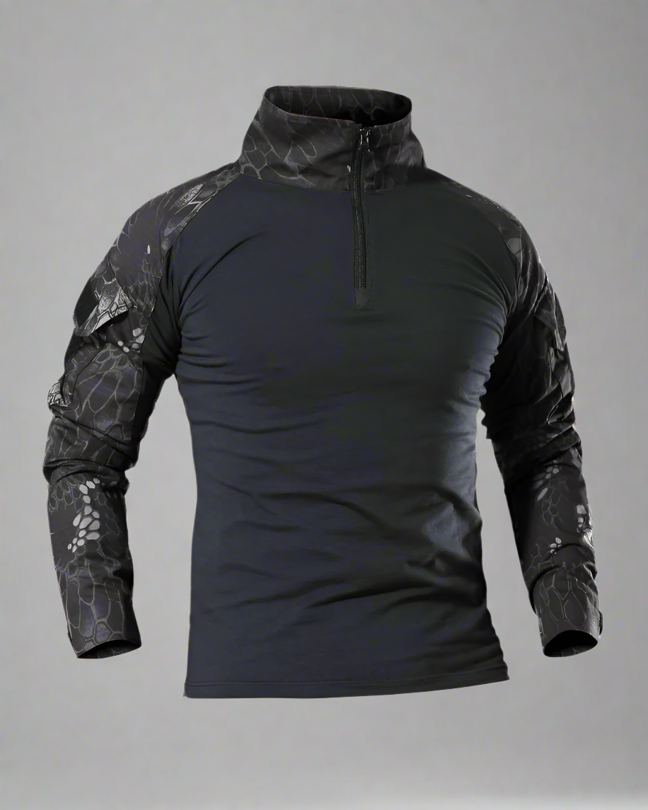Adventure-Ready Tactical Pullover -  casual wear - Stylish Tactical Pullover for Urban Adventures - View 4