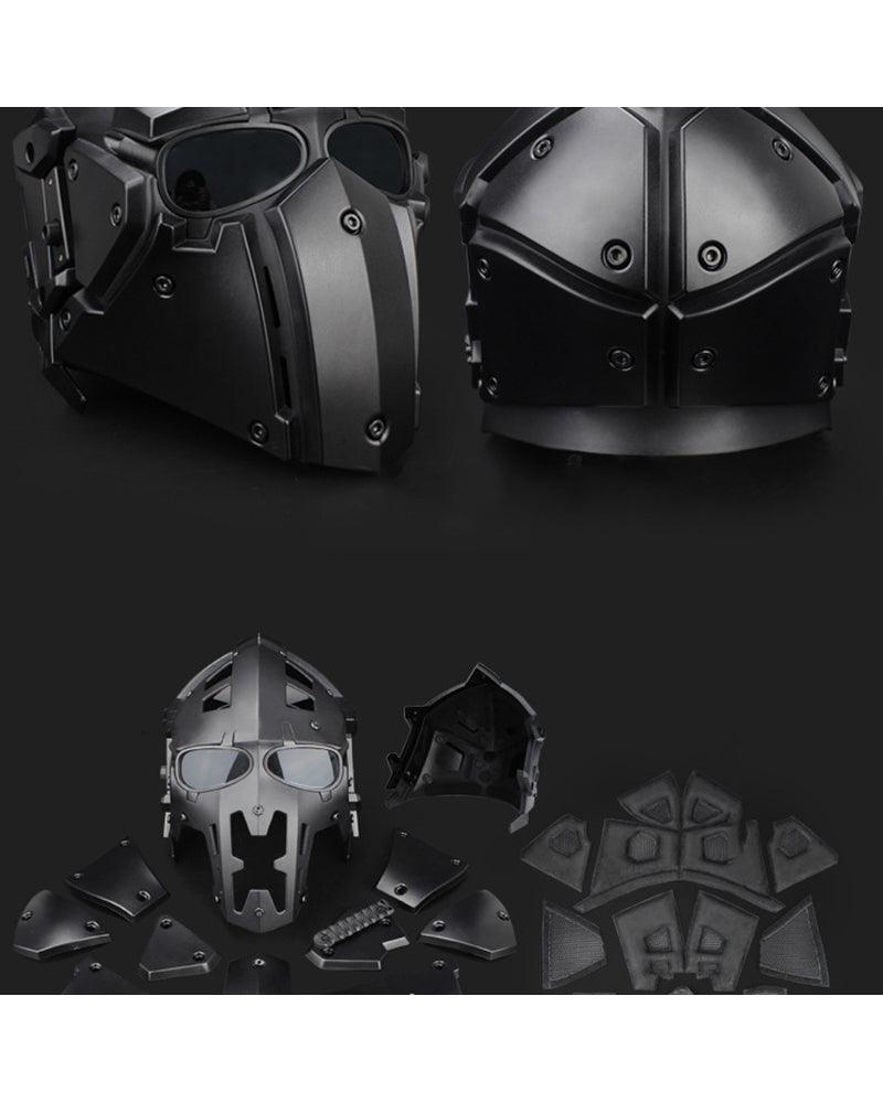 Adventure-Ready Tactical Riding Helmet -  anti-fog technology helmet - Tactical Riding Helmet with Modular Face Mask - View 10