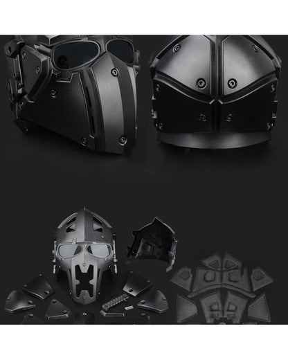 Adventure-Ready Tactical Riding Helmet -  anti-fog technology helmet - Tactical Riding Helmet with Modular Face Mask - View 10