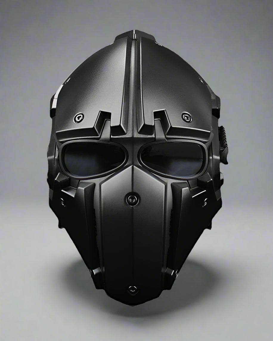 Adventure-Ready Tactical Riding Helmet - outdoor adventure helmet - Tactical Riding Helmet with Modular Face Mask - Main view