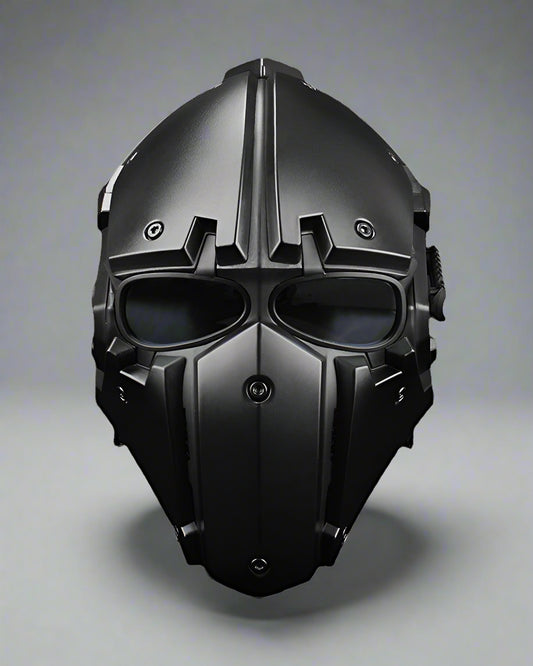 Adventure-Ready Tactical Riding Helmet - outdoor adventure helmet - Tactical Riding Helmet with Modular Face Mask - Main view