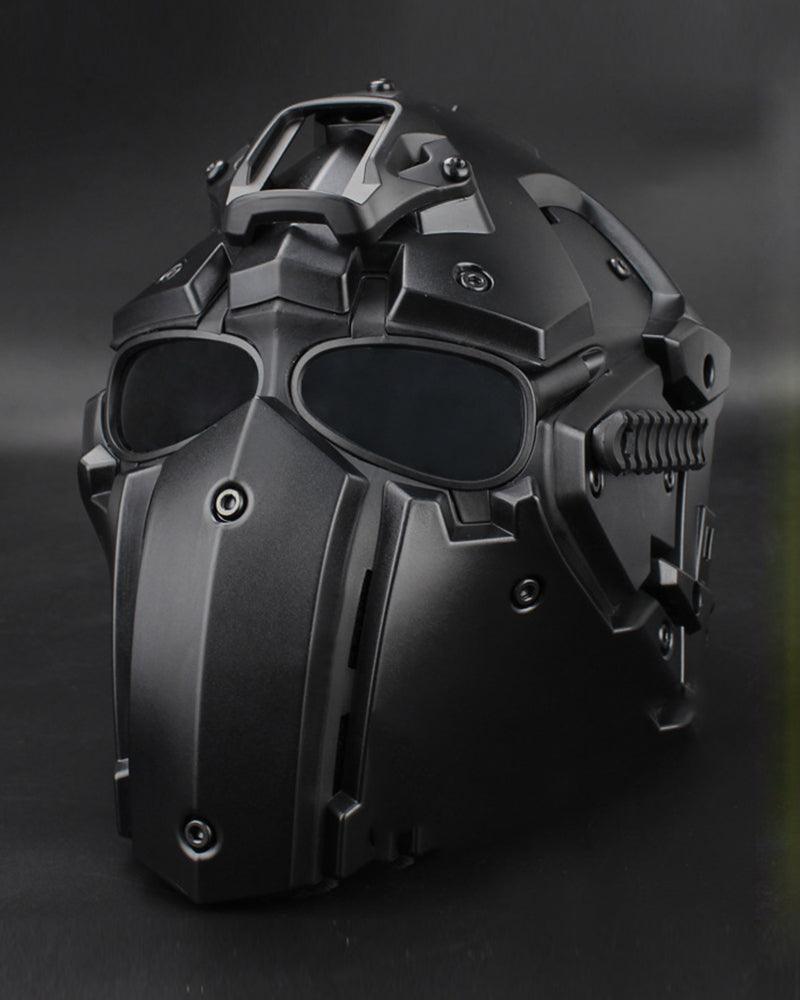 Adventure-Ready Tactical Riding Helmet - tactical helmet - Tactical Riding Helmet with Modular Face Mask - View 2
