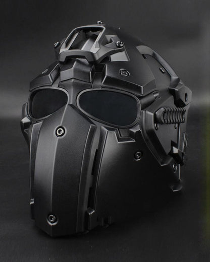 Adventure-Ready Tactical Riding Helmet - tactical helmet - Tactical Riding Helmet with Modular Face Mask - View 2