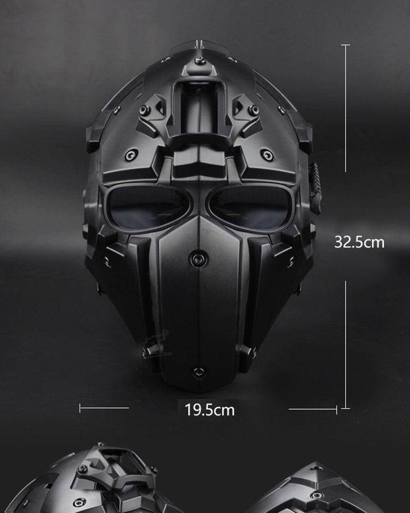Adventure-Ready Tactical Riding Helmet - tactical helmet - Tactical Riding Helmet with Modular Face Mask - View 9