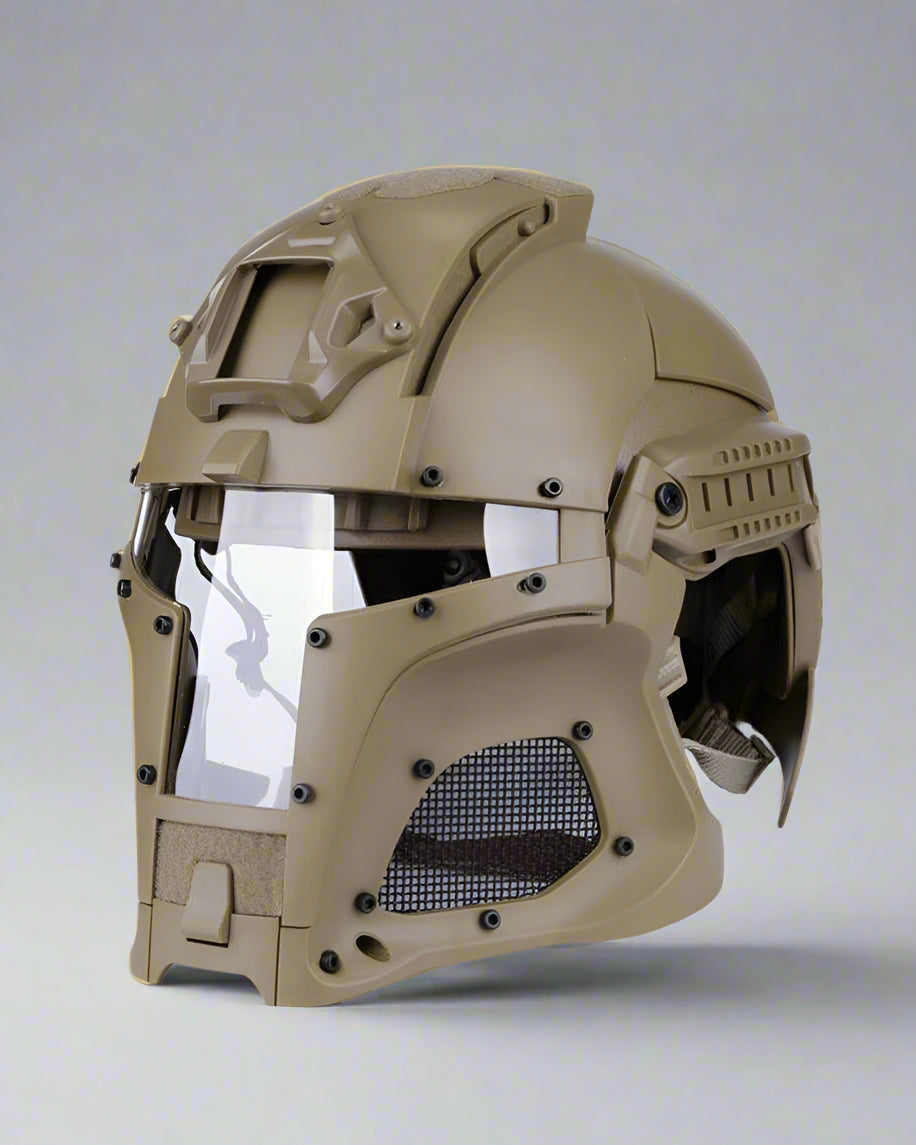 Adventure-Ready Techwear Helmet -  anti-fog helmet - Versatile Techwear Helmet with Anti-Fog Masks - View 3
