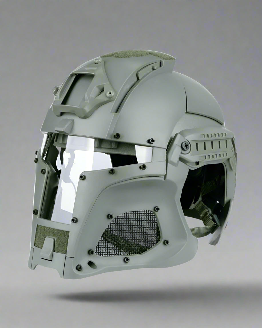 Adventure-Ready Techwear Helmet -  durable helmet - Versatile Techwear Helmet with Anti-Fog Masks - View 4