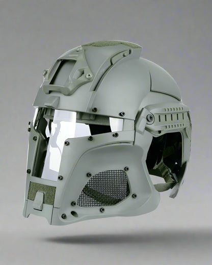 Adventure-Ready Techwear Helmet -  durable helmet - Versatile Techwear Helmet with Anti-Fog Masks - View 4