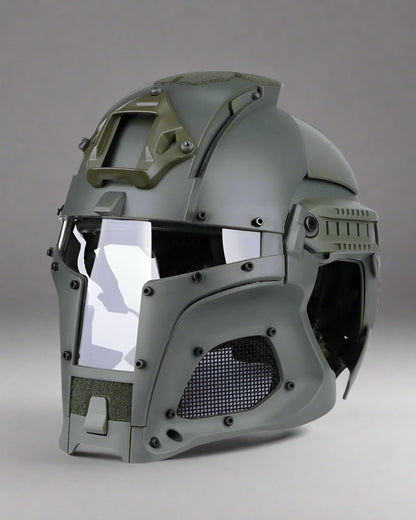 Adventure-Ready Techwear Helmet - techwear helmet - Versatile Techwear Helmet with Anti-Fog Masks - View 2