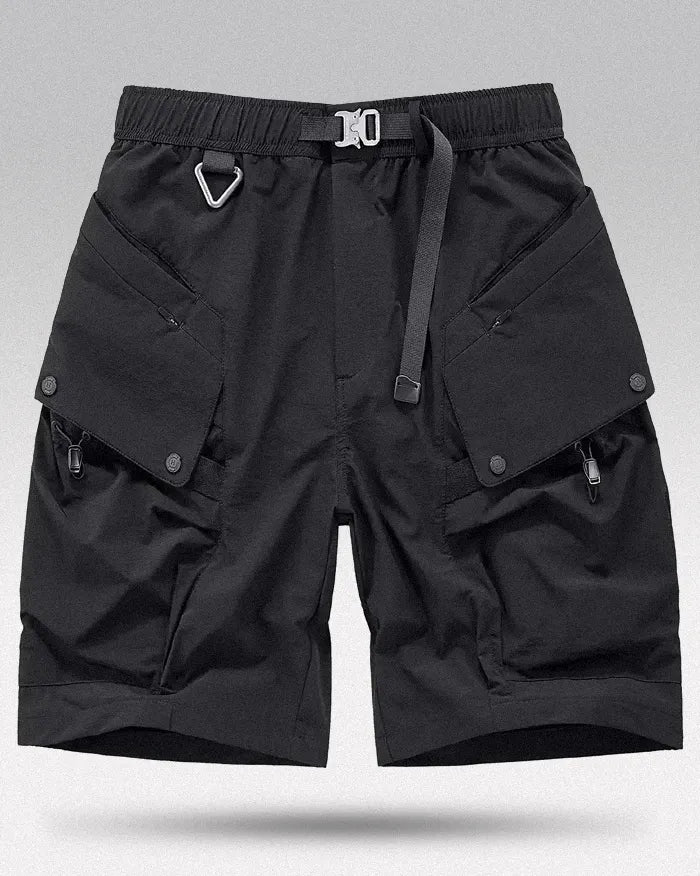 Adventure-Ready Utility Shorts - dynamic urban cargo shorts - Adventure-Ready Utility Shorts for Active Lifestyles - View 2