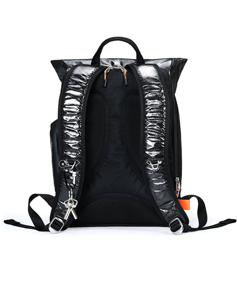Adventure-Ready Waterproof Travel Pack -  black nylon pack - Durable Waterproof Travel Pack for Adventures - View 9