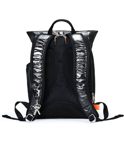 Adventure-Ready Waterproof Travel Pack -  black nylon pack - Durable Waterproof Travel Pack for Adventures - View 9