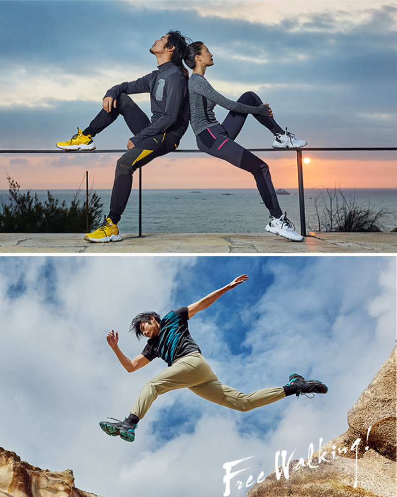 Adventure-Ready Woven Hiking Sneakers -  durable footwear - Lightweight Woven Hiking Sneakers for Outdoor Adventures - View 6