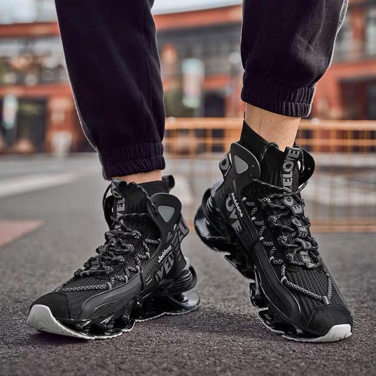 Airy High-Top Tech Sneakers - tech sneakers - Airy High-Top Tech Sneakers for Comfort and Style - View 2