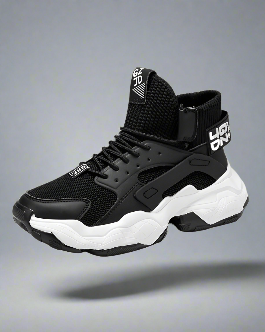Airy Techwear Performance Sneakers -  cyberpunk footwear - Breathable Techwear Sneakers for Comfort and Style - View 4