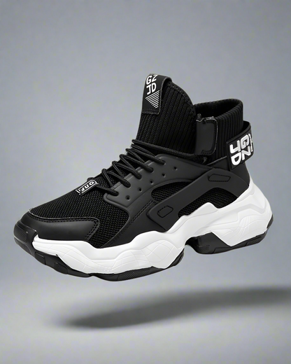 Airy Techwear Performance Sneakers -  cyberpunk footwear - Breathable Techwear Sneakers for Comfort and Style - View 4