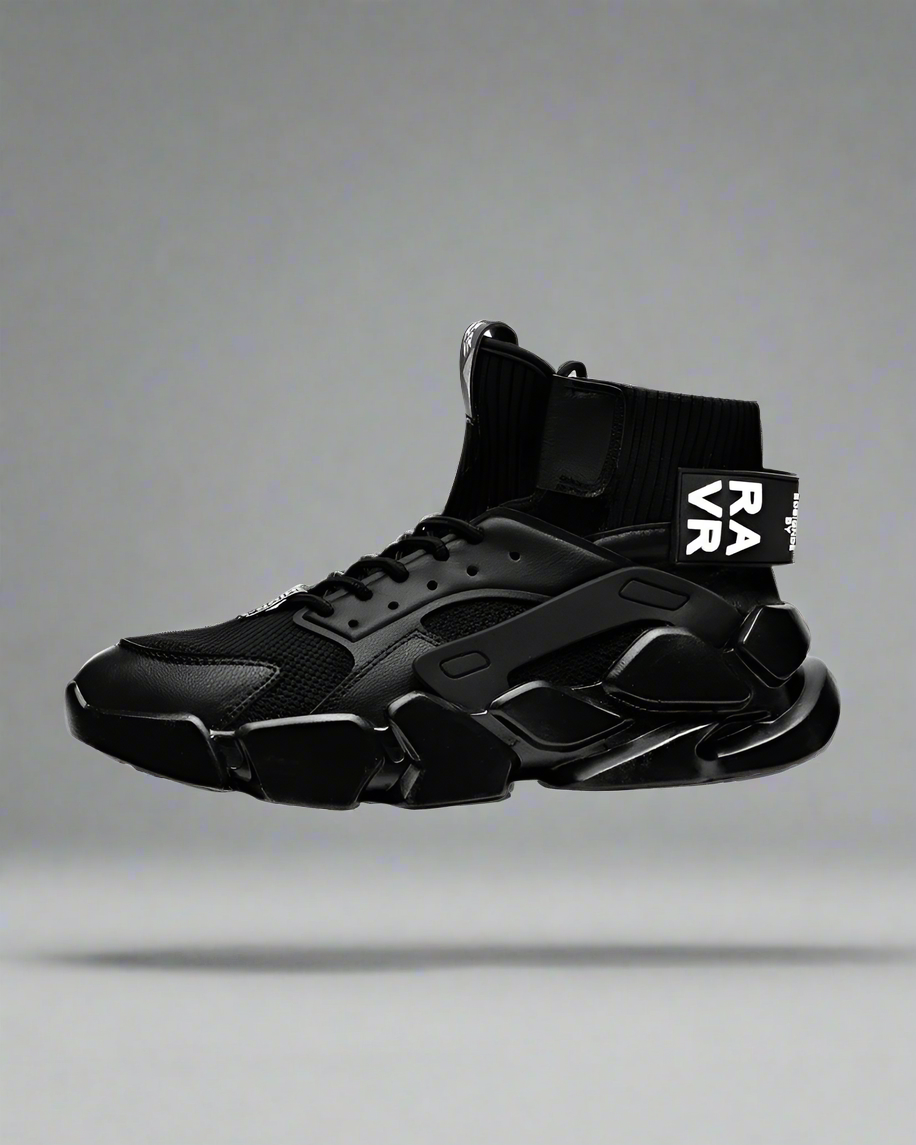 Airy Techwear Performance Sneakers - comfortable sneakers - Breathable Techwear Sneakers for Comfort and Style - Main view