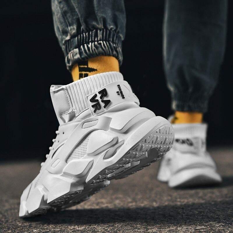 Airy Techwear Performance Sneakers -  cyberpunk footwear - Breathable Techwear Sneakers for Comfort and Style - View 10