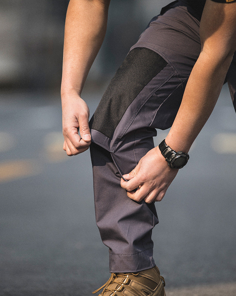 All-Weather Camo Cargo Trousers -  techwear pants - All-Weather Camo Cargo Trousers for Versatile Comfort - View 5