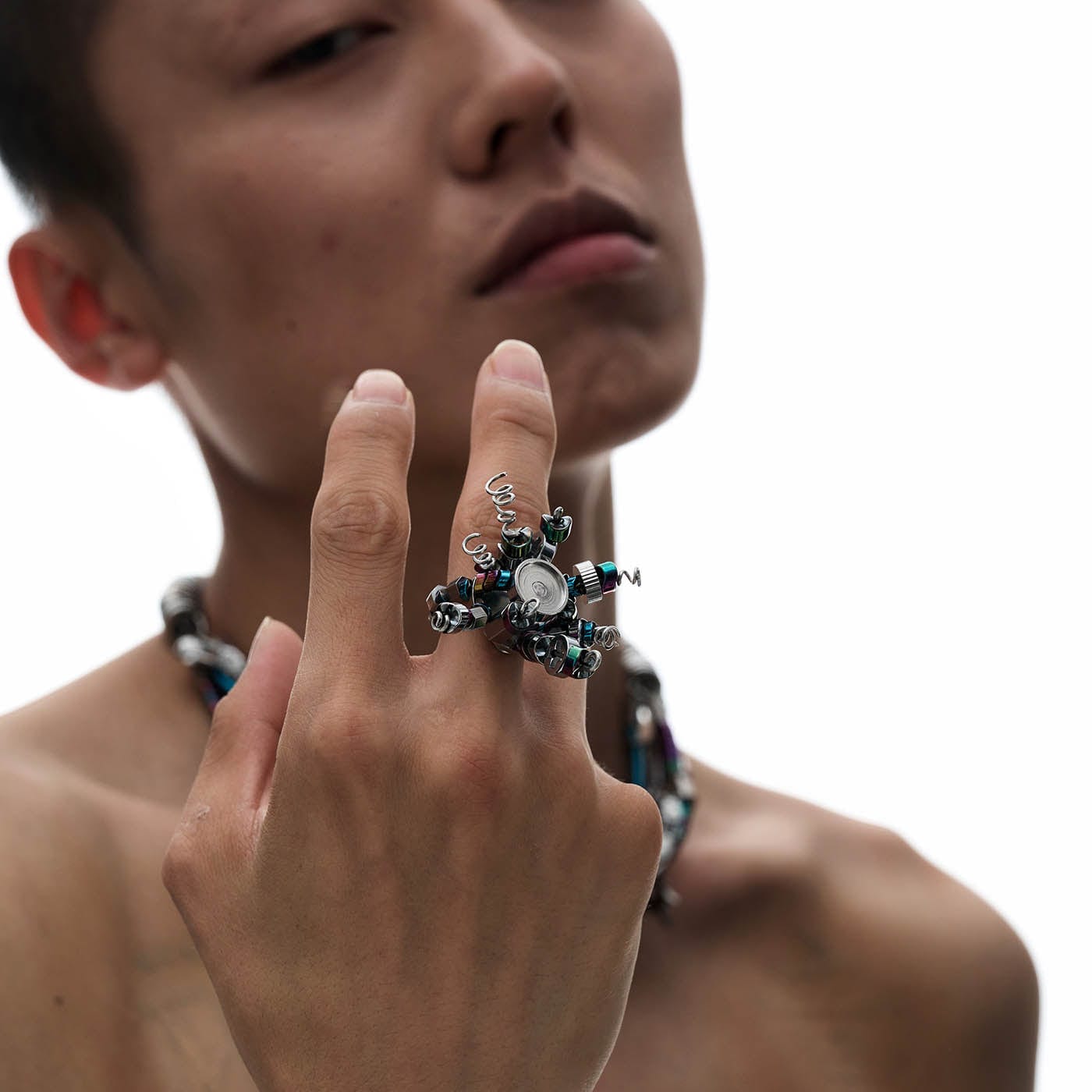 Apocalyptic Dance Party Ring - post-apocalyptic - Post-Apocalyptic Dance Party Ring for Unique Style - View 2