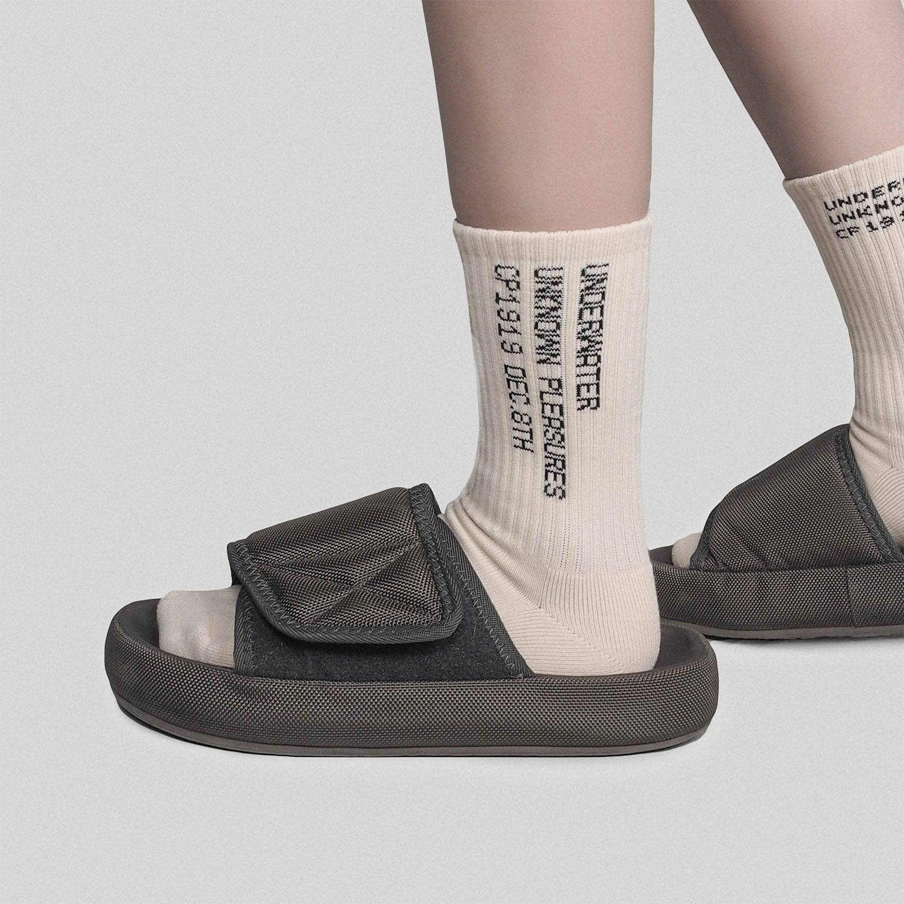 Apricot Splash-Proof Socks - splash-proof socks - Comfortable Apricot Splash-Proof Crew Socks - View 2