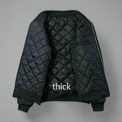 Artfully Stitched Japanese Bomber -  streetwear - Stylish Japanese Embroidered Bomber Jacket - View 6