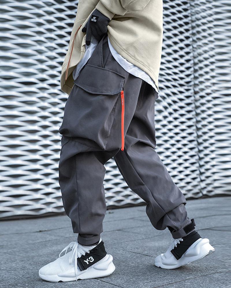 Avant-Garde Cargo Tech Pants -  adjustable waist - Avant-Garde Cargo Tech Pants for Urban Exploration - View 3