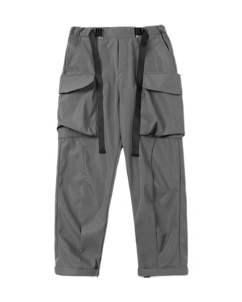Avant-Garde Cargo Tech Pants -  reinforced techwear - Avant-Garde Cargo Tech Pants for Urban Exploration - View 6