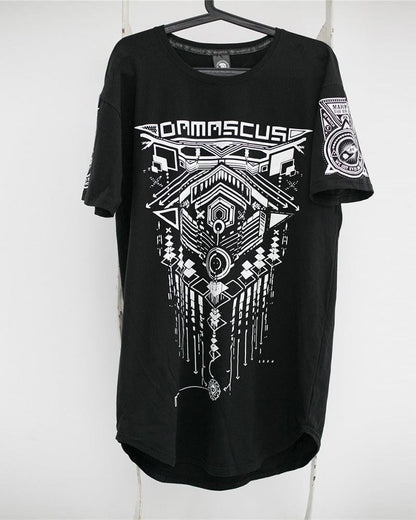 Avant-Garde Cyberpunk Tech Tee - cyberpunk - Futuristic Cyberpunk Tech T-Shirt for Urban Style - Main view