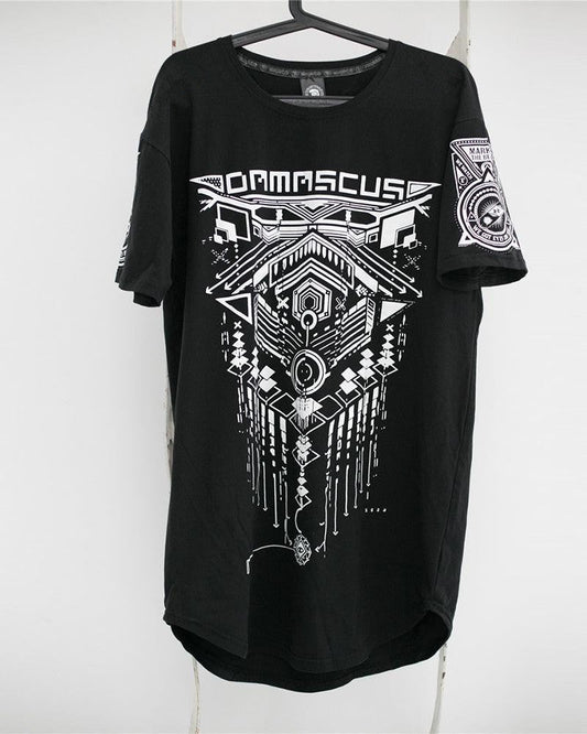 Avant-Garde Cyberpunk Tech Tee - cyberpunk - Futuristic Cyberpunk Tech T-Shirt for Urban Style - Main view