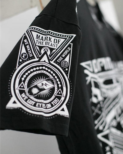Avant-Garde Cyberpunk Tech Tee - cyberpunk - Futuristic Cyberpunk Tech T-Shirt for Urban Style - View 9