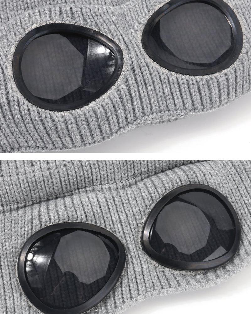 Aviator Hat Beanie with Goggles - aviator hat - Aviator Hat Beanie with Goggles for Urban Style - View 17