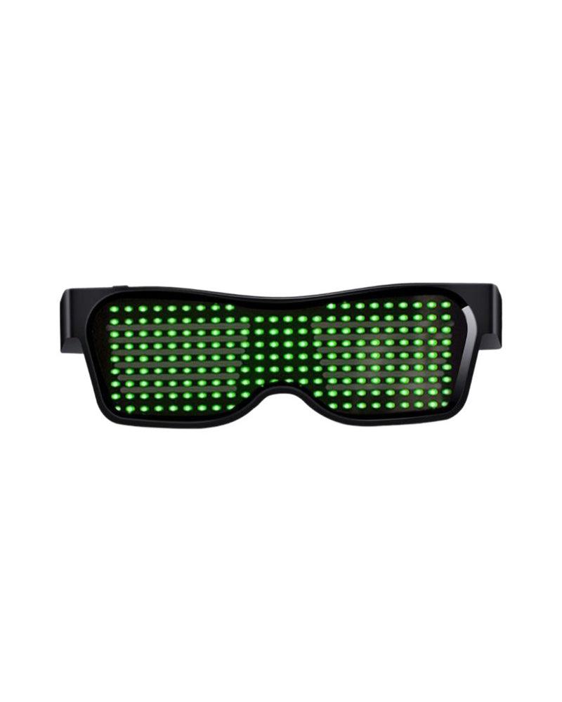 Lunettes lumineuses à LED personnalisables