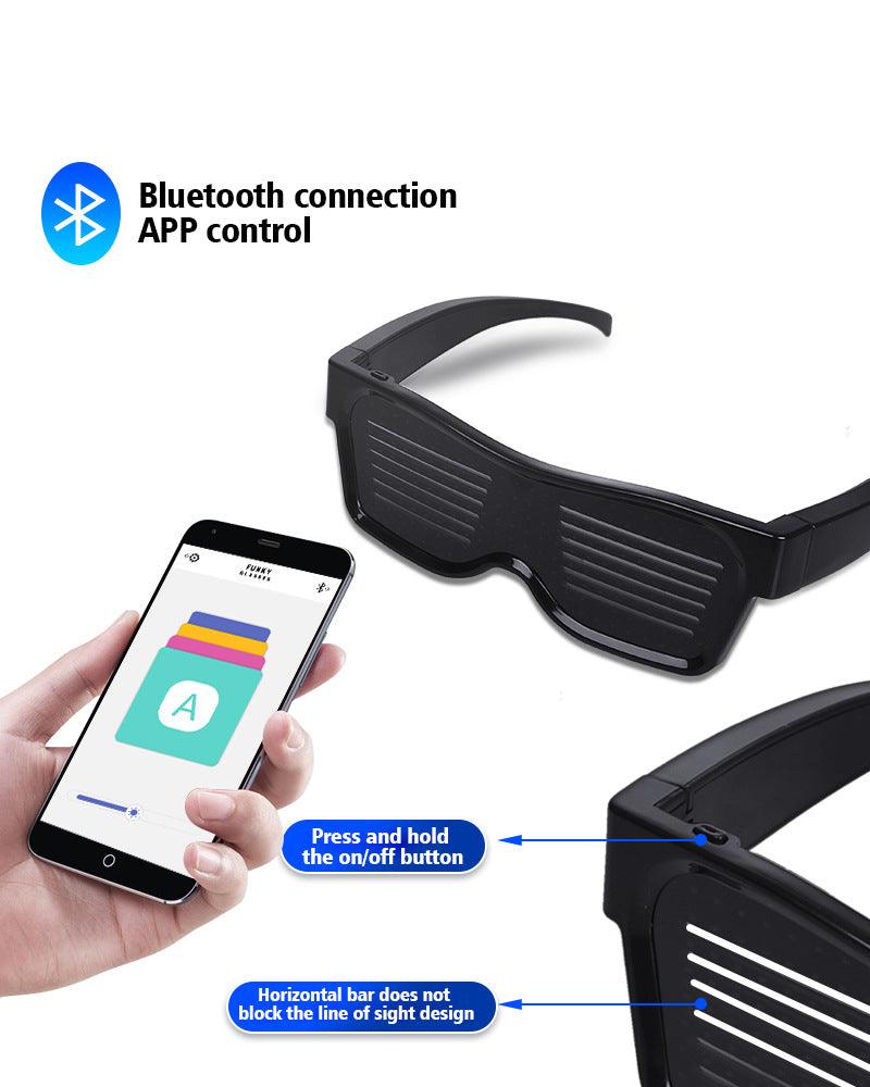 Lunettes lumineuses à LED personnalisables