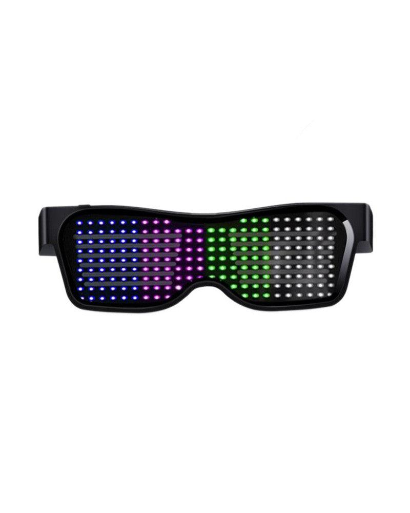 Lunettes lumineuses à LED personnalisables