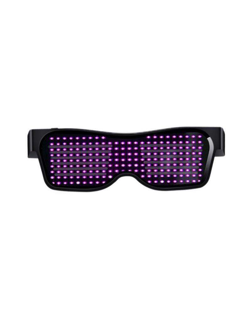 Lunettes lumineuses à LED personnalisables