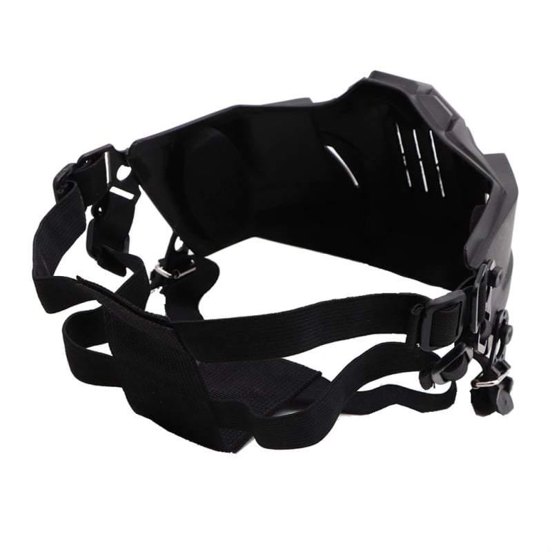 Black Half Face Mask for Sports -  tactical mask - Black Half Face Mask for Sports Adventure - View 7