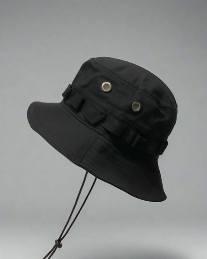 Blackout Vibes Bucket Hat - bucket hat - Comfortable Blackout Vibes Bucket Hat for Techwear - Main view