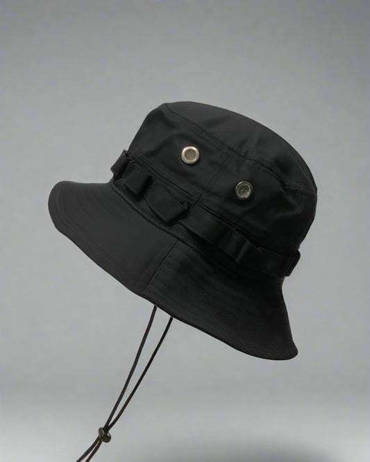 Blackout Vibes Bucket Hat - bucket hat - Comfortable Blackout Vibes Bucket Hat for Techwear - Main view