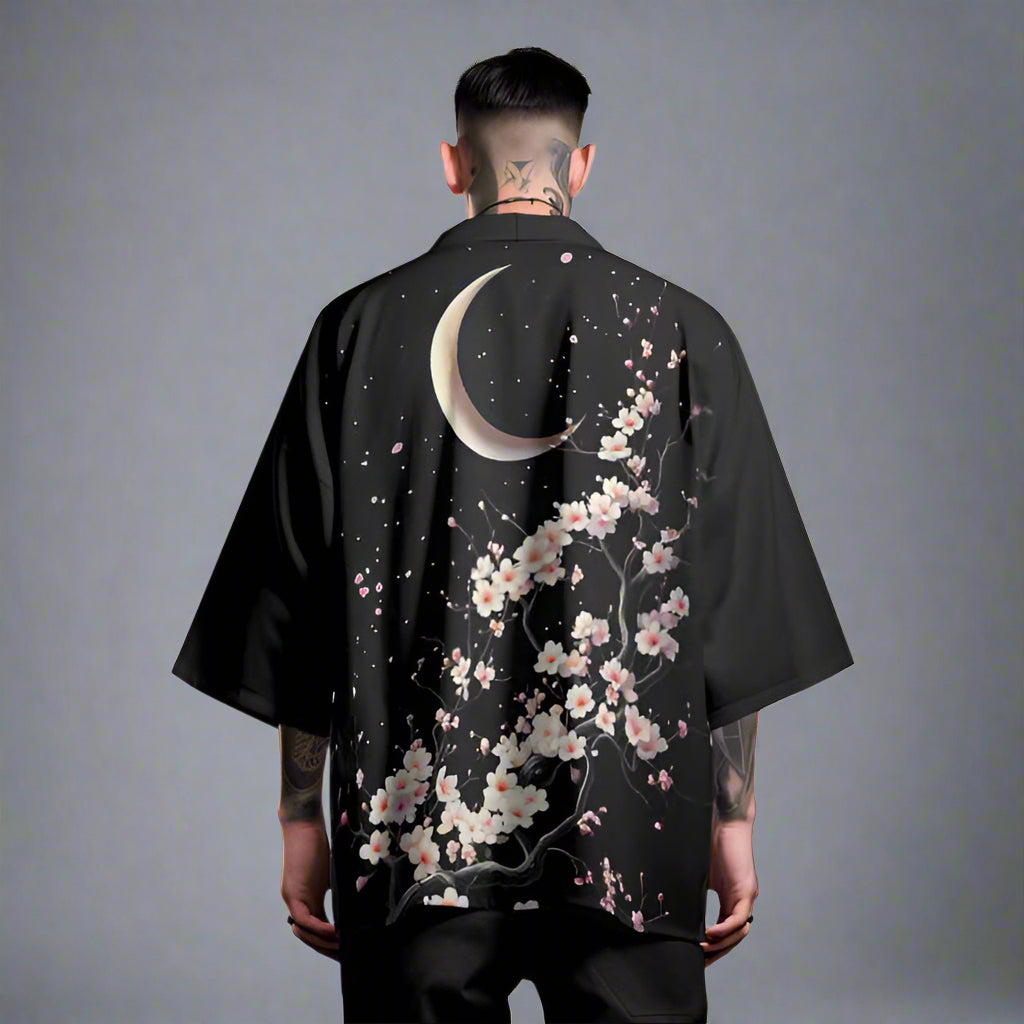 Blossom Breeze Short Kimono - sakura kimono cardigan - Sakura Kimono Cardigan: Elegant Style for Every Occasion - View 2