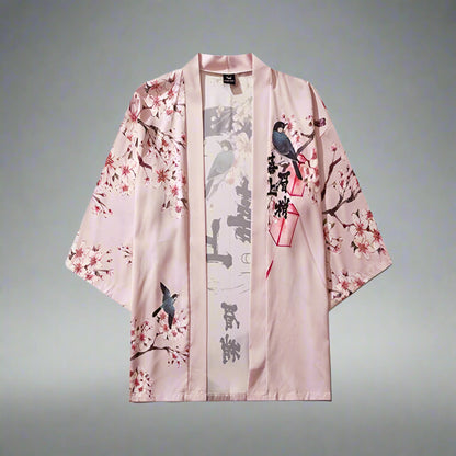 Blossom Inspired Kimono - floral printed kimono - Chic Floral Kimono for Effortless Layering - View 2