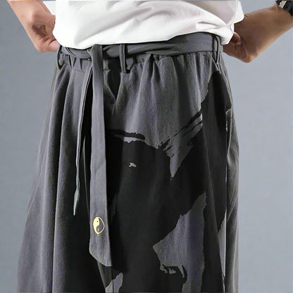 Bohemian Comfort: Harem Trousers - stylish japanese harem pants - Comfortable Japanese Harem Pants for Casual Style - View 10