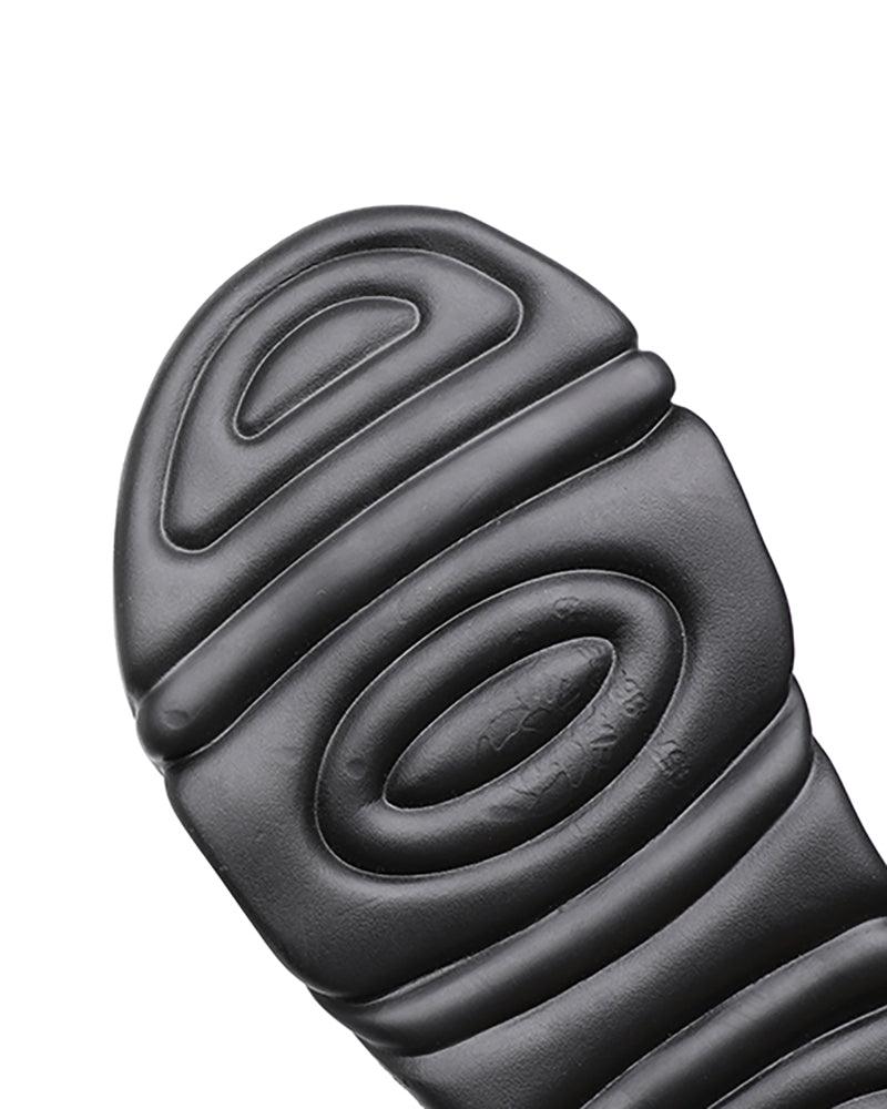 Bold Black Bullhead Slippers - flexible slippers - Bold Black Bullhead Slippers for Comfort and Style - View 14