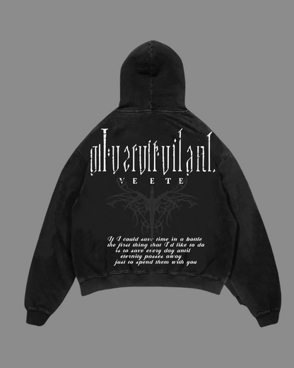 Bold Comfort Rocker Hoodie -  heavyweight cotton - Bold Comfort Rocker Hoodie for Streetwear Style - View 4